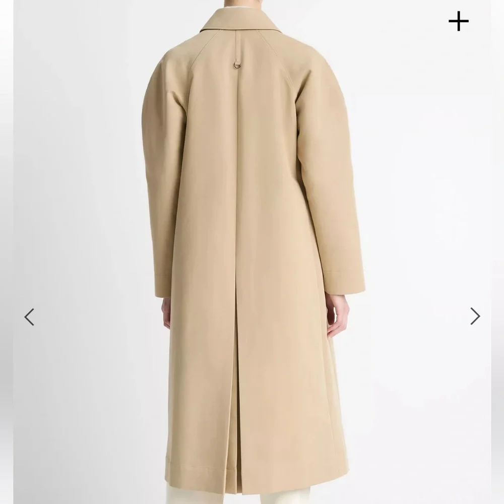 Vince Cotton Utility Trench Coat - Picture 3 of 10